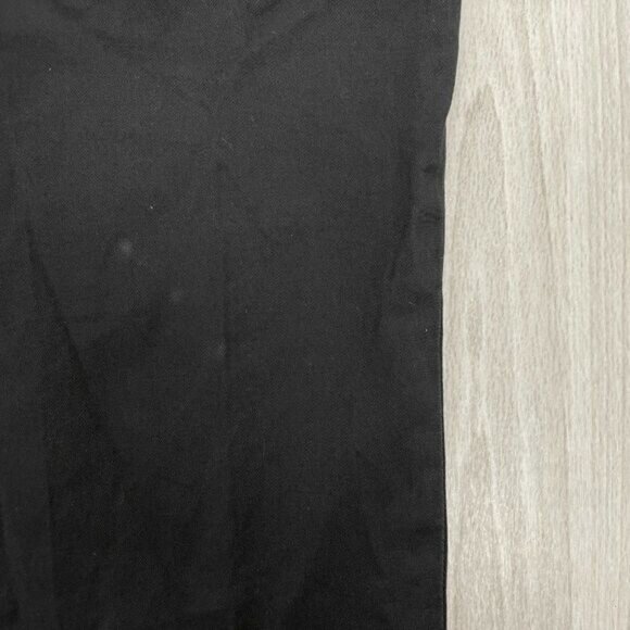 Everlane The Easy Chino Straight Leg High Waist Comfort Cotton Pant Black 2 - Picture 6 of 10